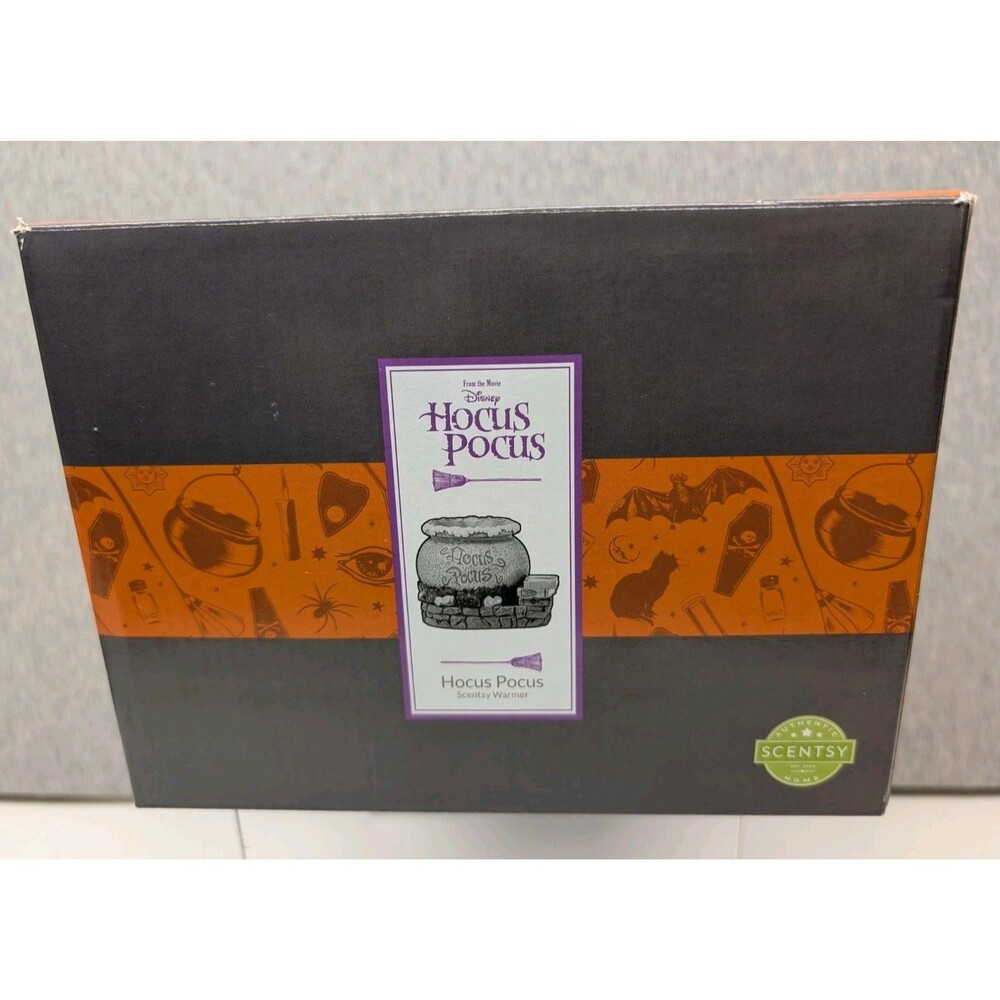 Scentsy Hocus Pocus Disney Retired Large Wax Warmer Halloween Projector Retired